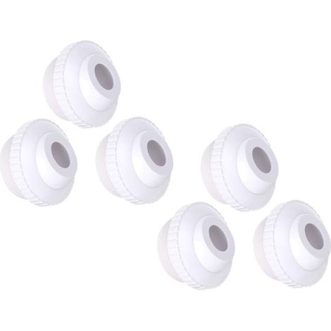 Buse de Piscine, Buse de Refoulement Piscine, Buse D'entrée pour Piscine, Buse de Retour de Piscine, Buse pour Baignoire Spa, Piscine/Lot de 6 (1/4)