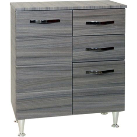 BASE ANTONELLA 2 ANTE + 2 CASSETTI 80 PALISSANDRO- 1,0 pz