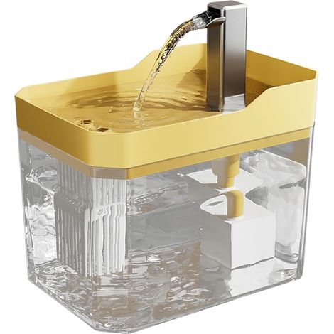 Distributeur d'eau pour chats  Fontaine d'eau silencieuse pour animaux domestiques, intérieur et appartement (1/5)