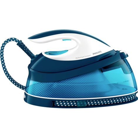 Philips GC7840/20 PerfectCare Compact, blau/weiß (1/5)