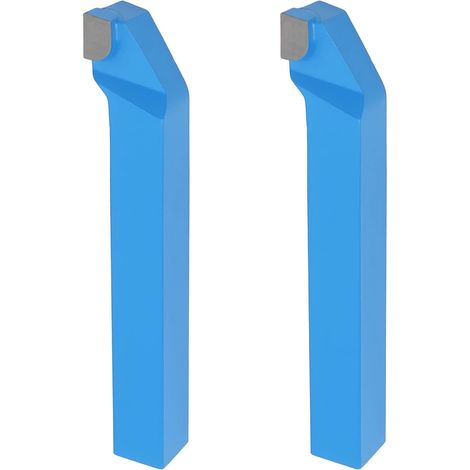 Satz aus 2 Rechtsdrehwerkzeugen, 12 mm Hartmetallspitze, für kleine Drehbank (1/5)