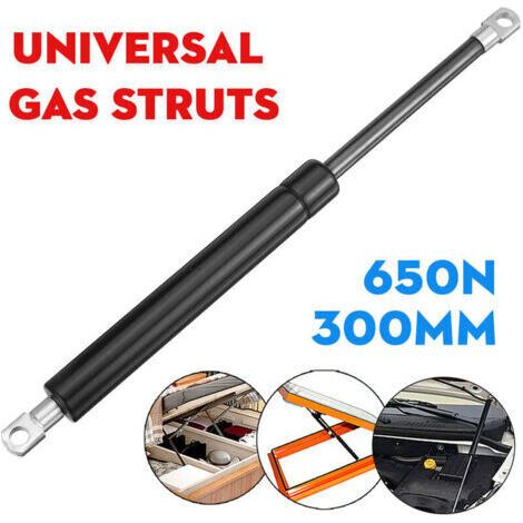 NALOOKAMIC 1 pièces 650N 300mm Amortisseur à ressort de support de levage de vérins à gaz de voiture pour modèle de voiture universel