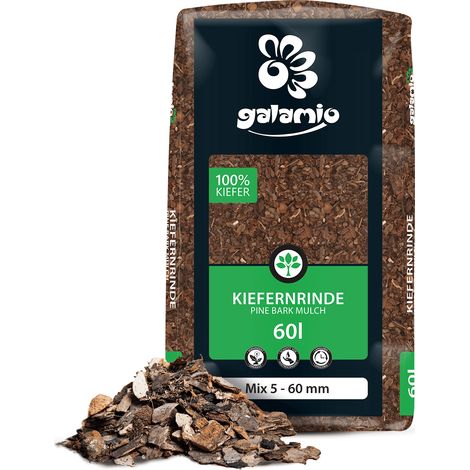 Galamio Rindenmulch Kiefer Mix 60l