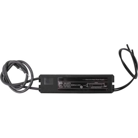 Transformateur Électronique Alimentation 3KV 30mA 5-25W pour Tous Modèles Enseigne Néon