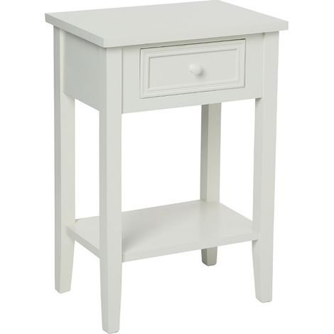 Chevet Charme Blanc Atmosphera (1/4)