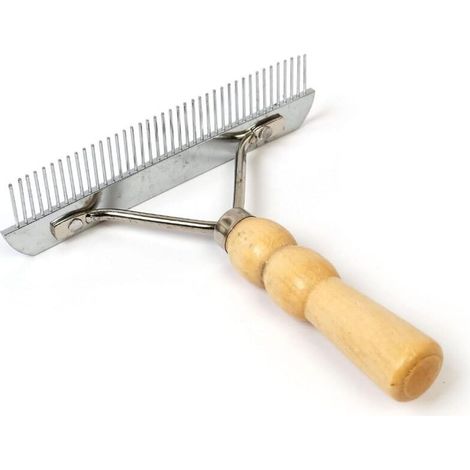 brosse pour chien, brosses pour chiens pour le toilettage, outil de démêlage pour chiens pour éliminer le sous-poil mort (1/5)