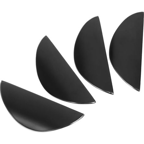 Poignées de meubles Tofficu en alliage zinc noir (lot 4), design (1/5)