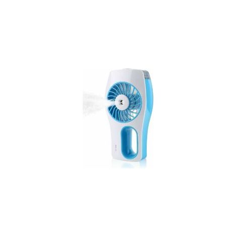 Ventilateur portable, brumisateur, ventilateur brumisateur USB, 3 vitesses, mini ventilateur de bureau portable, batterie 2200 mAh, humidificateur personnel, ventilateur silencieux (1/5)