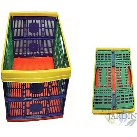 Scatola pieghevole 48x35x23 cm  Organizzatore per attrezzi e contenitore compatto