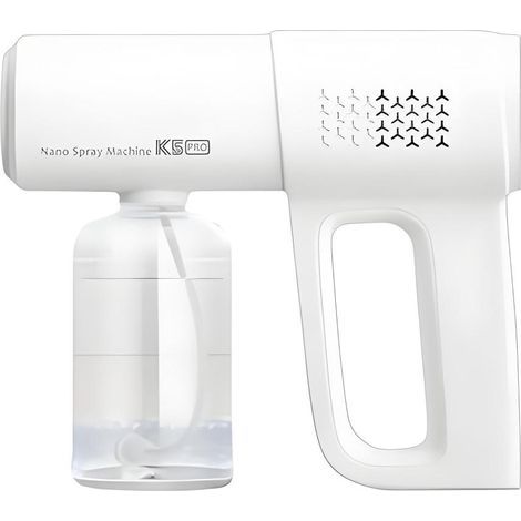 Elektrisches Sprühgerät mit zwei Sprühmodi und ergonomischem Design für kontinuierliches Sprühen, geeignet für Pflanzen und Gärten. (1/5)