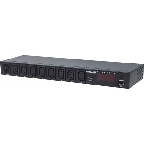 Intellinet - 8x C13 Rack-Steckdosenleiste, RJ45 verwaltet, Überwachung (1/5)