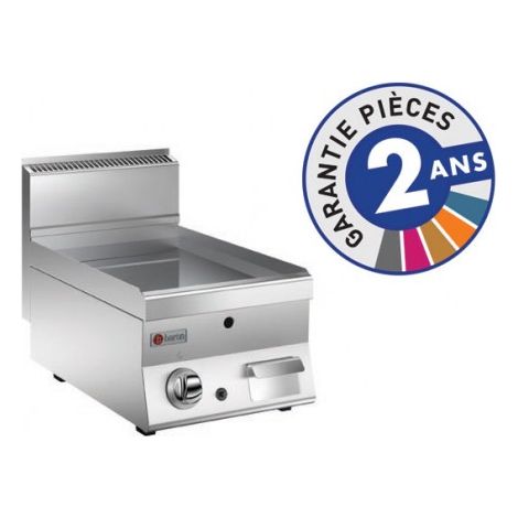 Plancha Electrique Pro Plaque Lisse - Gamme 650 - Baron (1/2)