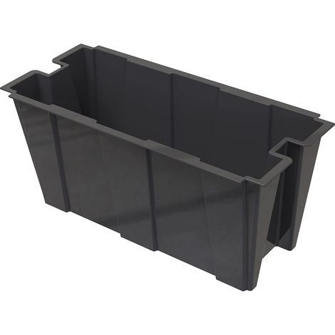 Vaso Rettangolare Interno per Fioriera Arredo' Bama 79 x 35 x 37 cm 63 lt (1/2)