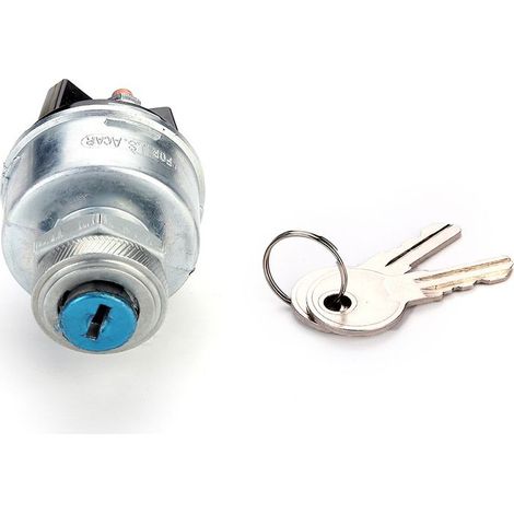 Produit : Interrupteur d’allumage 12 V/24 V pour modifications de voitures, VTT et véhicules agricoles interrupteur d’allumage universel pour modifications de voitures, VTT et véhicules agricoles. (1/3)