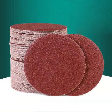Lot 1500 Grit 100 disques abrasifs ronds 4 pouces pour ponçage bois métal polissage dérouillage
