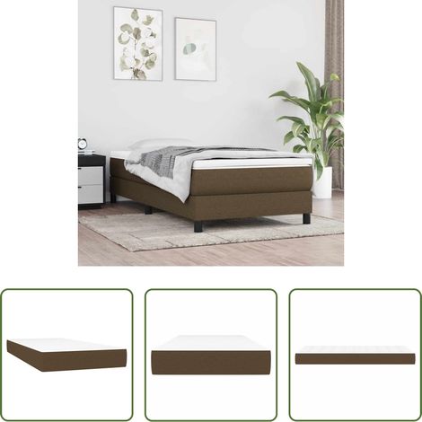 Matelas à ressorts ensachés - Matelas à ressorts ensachés pour enfants fermeté moyenne 80x160 cm tissu (1/5)