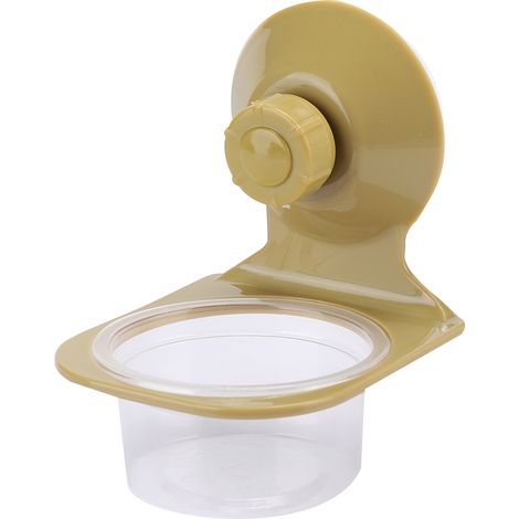 Distributeur de nourriture suspendu en plastique ABS pour reptiles, bol d'eau fixe pour l'élevage, outil d'alimentation, bol individuel (1/5)