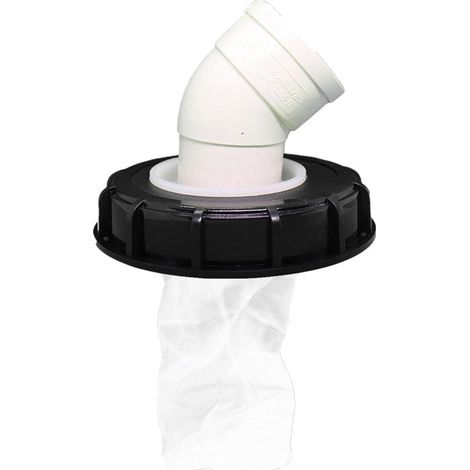 Tapa con filtro para agua de lluvia IBC, filtro lavable de nailon para IBC, tapa para depósito de agua de lluvia IBC de 163 mm / 245 mm (1/3)