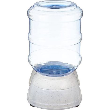 Distributeur d'eau 1 gallons pour Chiens et chats, 3.8 litres, Petite taille, Transparent (1/5)