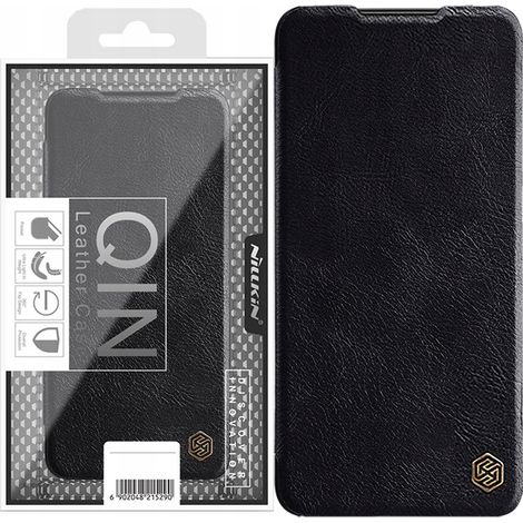 Custodia Nillkin Qin per Xiaomi Redmi Note 11T 5G / 11S 5G / 11 5G (Cina) / Poco M4 Pro 5G - Nera (1/5)