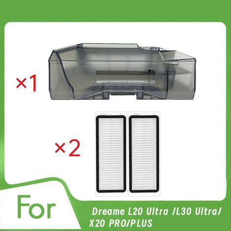 Staubbehälter mit 2 Filtern für die Saugroboter L20 Ultra / L30 Ultra / X20 PRO / PLUS – Zubehör für Saugroboter (1/5)