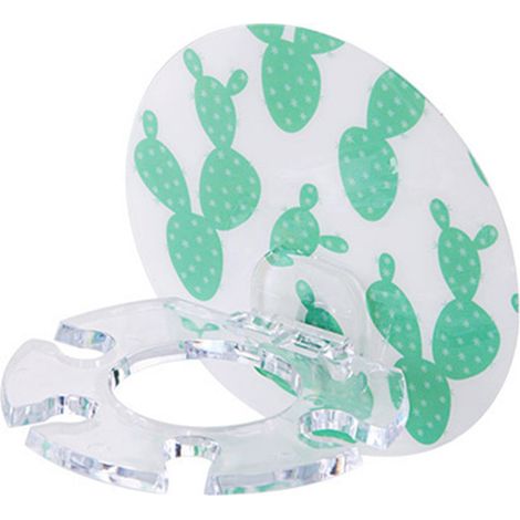 Soporte para cepillos de dientes en forma de disco, soporte autoadhesivo para pasta de dientes de montaje en pared, soporte para cepillos de dientes con múltiples ranuras, organizador de pasta de dien (1/5)