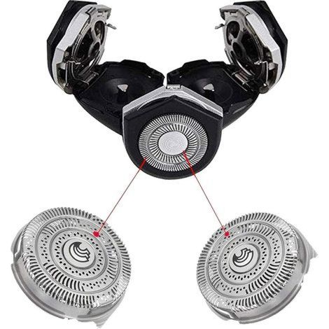 Accessoires complets pour têtes de rasage compatibles avec les rasoirs électriques Philips PT870/PT878/PT920/PT877 (1/5)