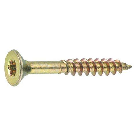 Connex KL3216160 Vis galvanisees pour panneaux de particules 1000 g TX 6 x 160 mm
