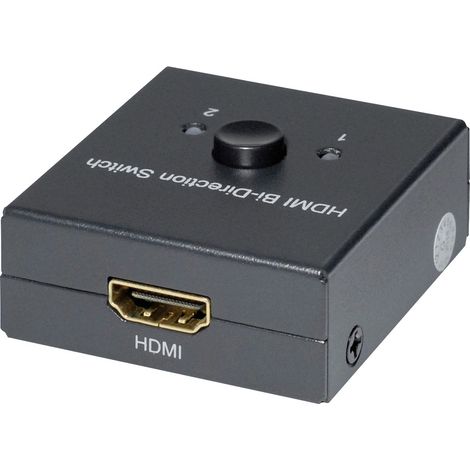 Maxtrack CS 32 L HDMI-Switch bidirektional verwendbar 3840 x 2160 Pixel Schwarz (1/5)