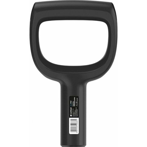 Mango de pala, Cellfast, modelo Ideal Pro Style 32 mm, para jardinería, compatible con ejes de madera, plástico resistente, 14 cm de ancho, 23 cm de longitud