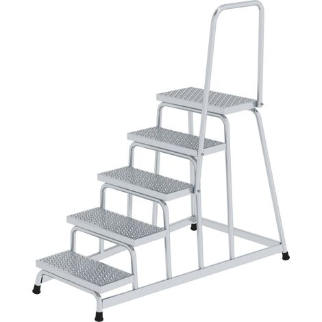 MUNK Arbeitspodest R13 starr mit Handlauf 5 Stufen (1/2)