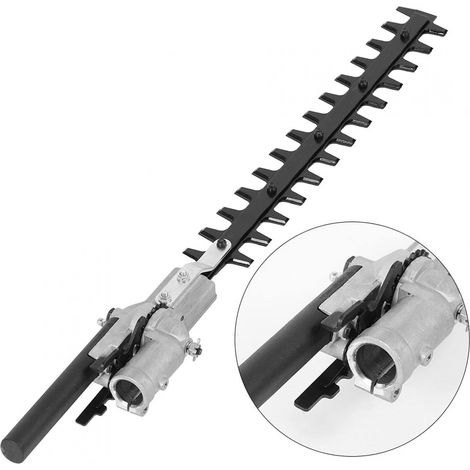 Accessorio per Adattare da decespugliatore a Tagliasiepi universale con Lama da 42 cm 26MM 9 denti
