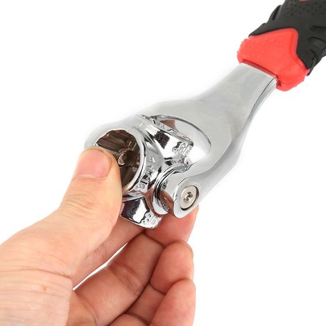 Clé à pipe multifonctionnelle 360 degrés huit en un, ensemble d'outils 108004 (1/5)