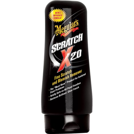 Efface-rayures ScratchX – Polish rénovateur pour micro rayures et tourbillons – Application manuelle ou avec lustreuse – 150ml – Meguiars