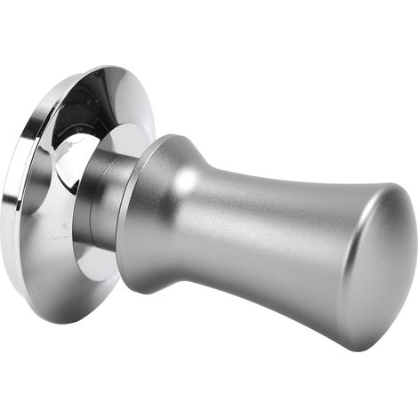 Kaffeetamper, Kaffeepresse, Edelstahlhammer mit konstantem Druck, Kaffeezubehör, silberfarben, 58 mm (1/5)