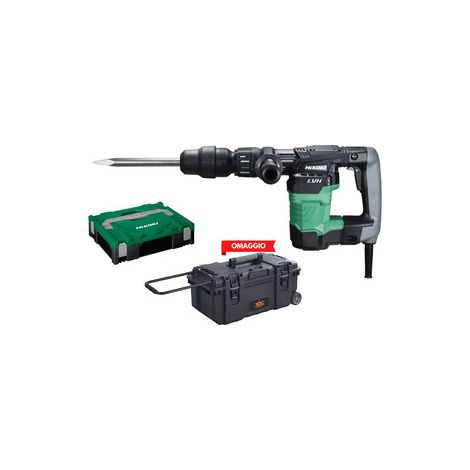 HIKOKI MARTELLO DEMOLITORE H41MB2  950W  7,1J+TROLLEY