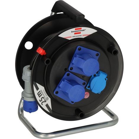 Enrouleur de câble Brennenstuhl BAT CEE/3 ST 290 IP44 25 m