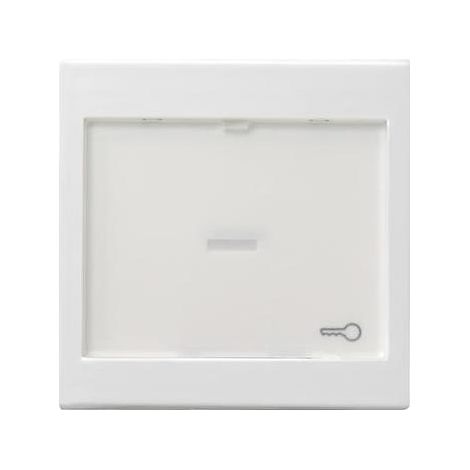 GIRA Wippe 1t Schalter System 55 rws glz BSF Sonderaufdruck m.Beschr.Feld 67603 (1/5)