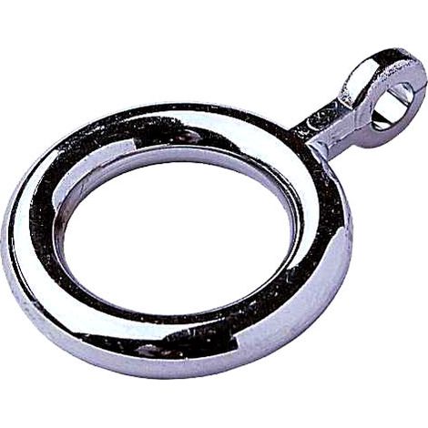 Anilla Visillo con Enganche 12mm Cromo 1202501