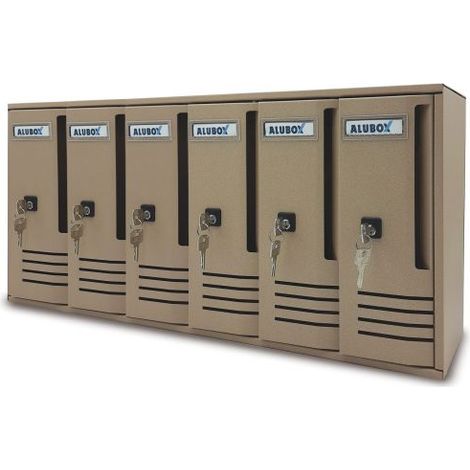 Alubox Cubo C6 Blocchiera Sabbia