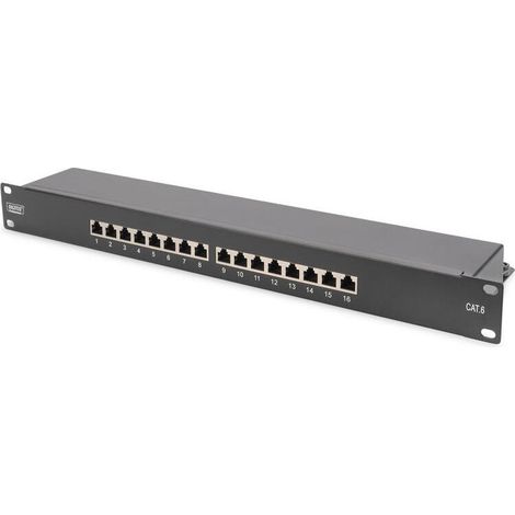Digitus DN-91616S-B panel de parcheo 1U (1/4)
