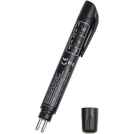 Nouvelle version améliorée du stylo testeur de liquide de frein pour les liquides de frein DOT3, DOT4 et DOT5.1 (1/5)