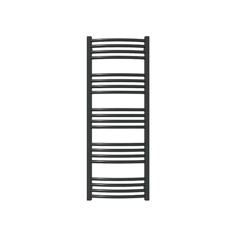 Scaldasalviette misto nero - (HxL) 1380x500 mm - 600 Watt - 596 Watt - LEN1380-500Z8N
