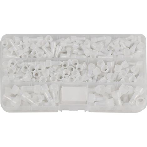 Packung mit 250 geschlossenen Crimp-Elektroklemmen für die Hausbeleuchtung (1/5)