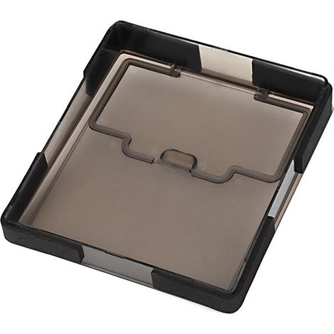 Tbest organisateur de rangement d'accoudoir Boîte de Rangement D'accoudoir Noire Transparente Adaptée pour moto casier (1/5)