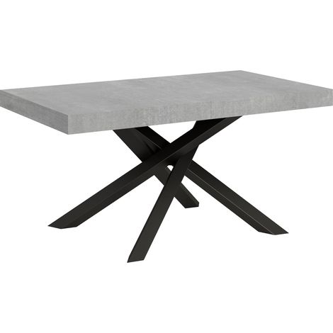 Tavolo Allungabile 160-420x90x77 cm Volantis Cemento (1/5)