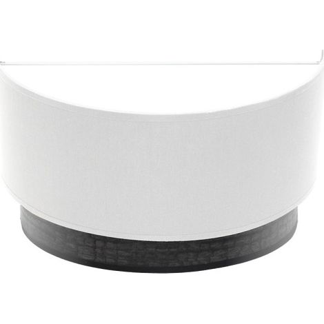 Applica Olga 1xe27 Legno Bianco/Nero 15x30x16 Cm (1/2)