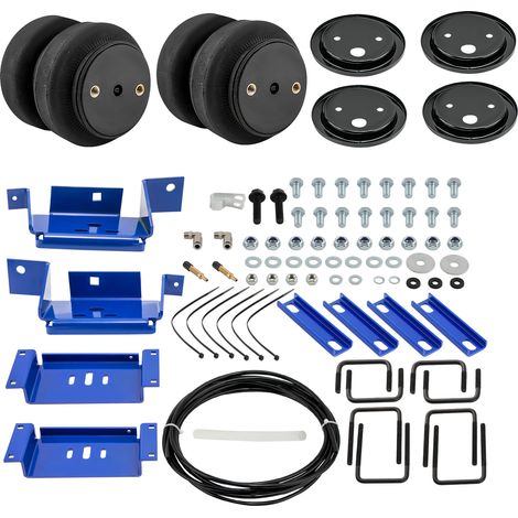 Rear Air Helper Spring Bag Lines Suspension Level Kit para Ford F250 F350 99-07 (1/5)