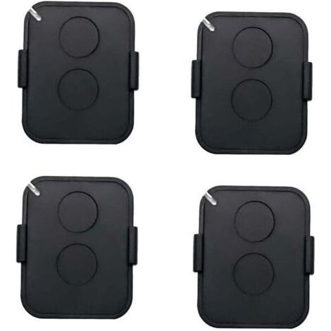 VURAHOME - Pack de de 4 Commande à distance , XU, 2 Canaux Télécommande Portail 433MHz avec Code Tournant Sécurisé, Compatible avec Récepteurs Automatisés - (1/4)