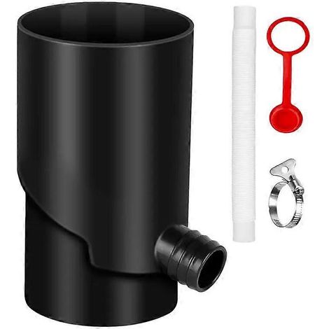 Filiyano – Kit de récupération d'eau de pluie, récupérateur d'eau de pluie portable résistant aux UV et aux intempéries, pour la collecte des eaux (1/5)